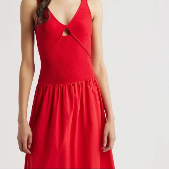 Rails Raquel Dress in Cherry - Picture 3 of 7